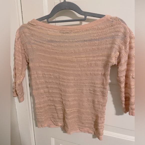 H&M pink and gold sweater - Picture 2 of 3